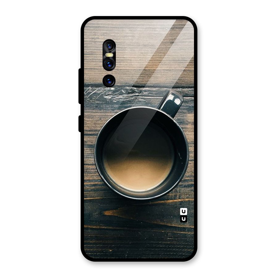 Chai On Wood Glass Back Case for Vivo V15 Pro