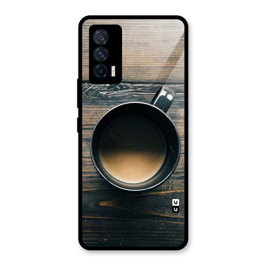 Chai On Wood Glass Back Case for Vivo iQOO 7 5G