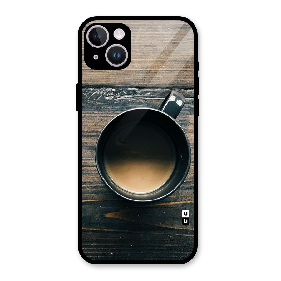 Chai On Wood Glass Back Case for iPhone 14 Plus