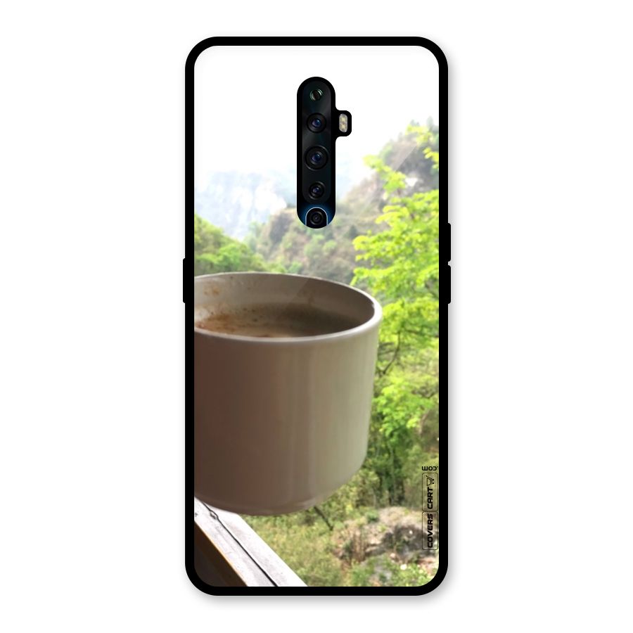 Chai With Mountain View Glass Back Case for Oppo Reno2 Z