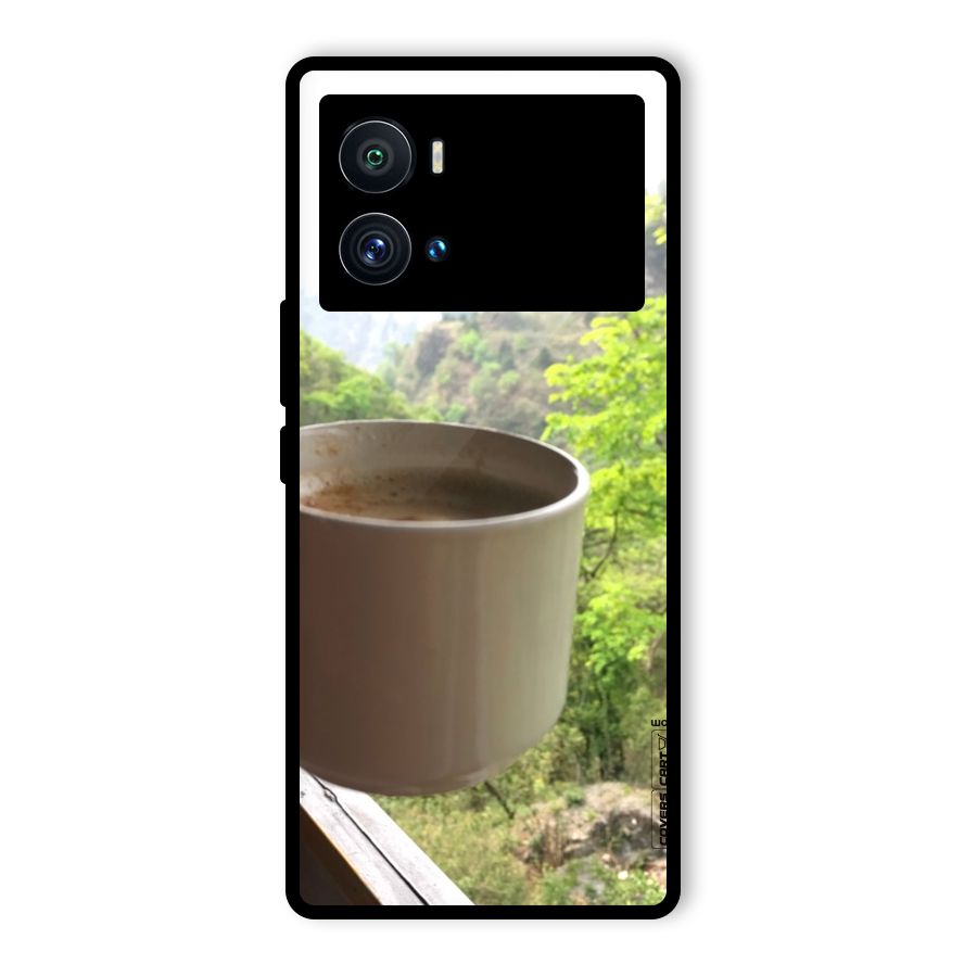 Chai With Mountain View Glass Back Case for Vivo iQOO 9 Pro