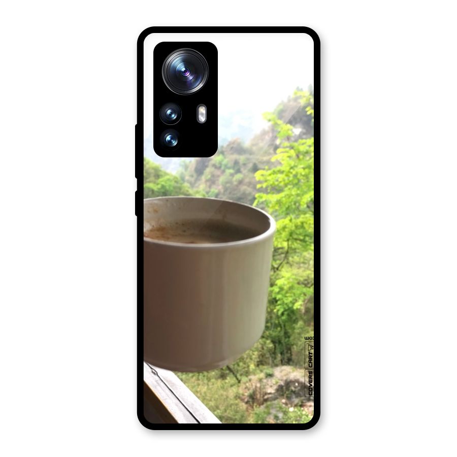 Chai With Mountain View Glass Back Case for Xiaomi 12 Pro