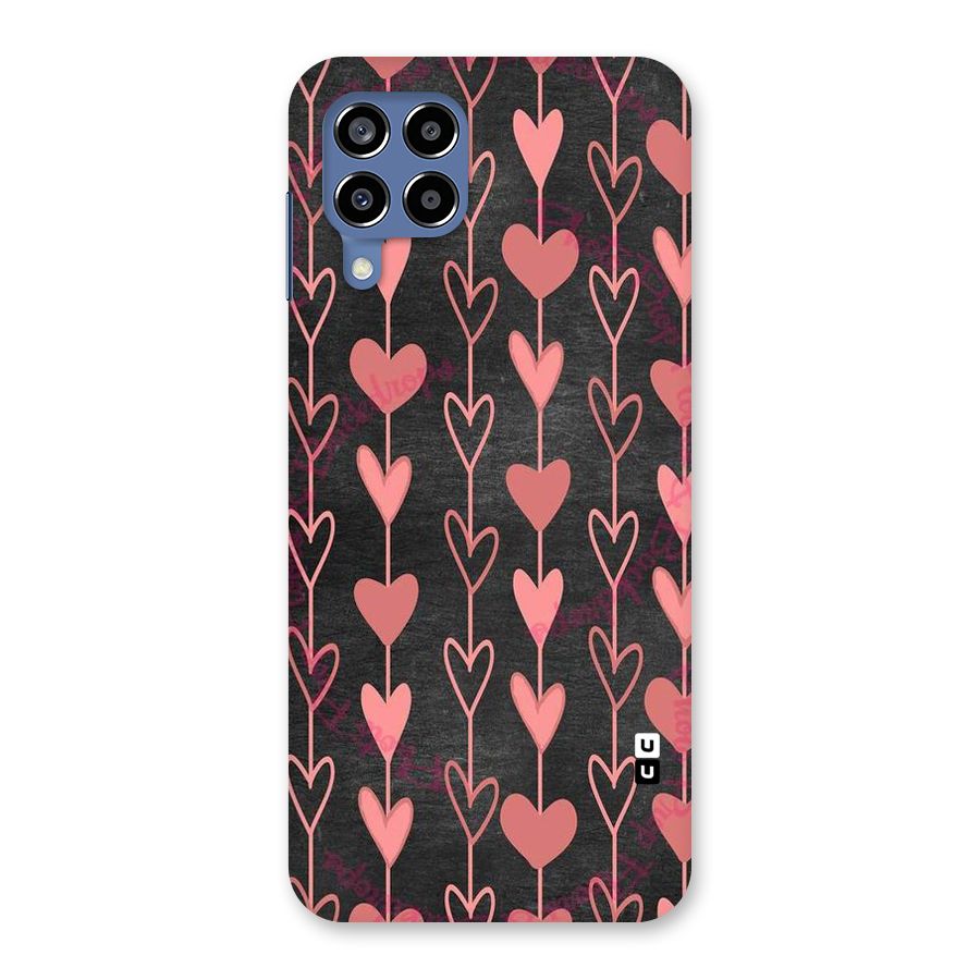 Chain Of Hearts Back Case for Galaxy M53 5G