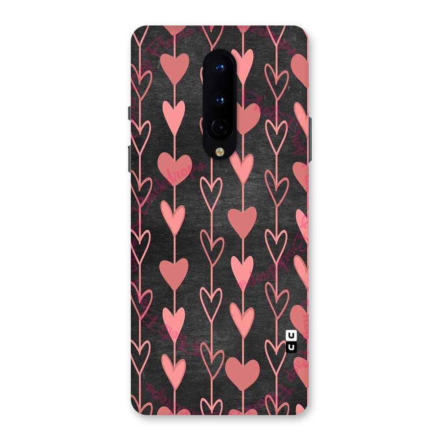 Chain Of Hearts Back Case for OnePlus 8