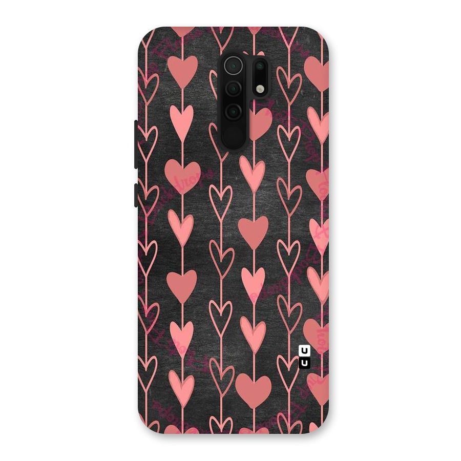 Chain Of Hearts Back Case for Poco M2