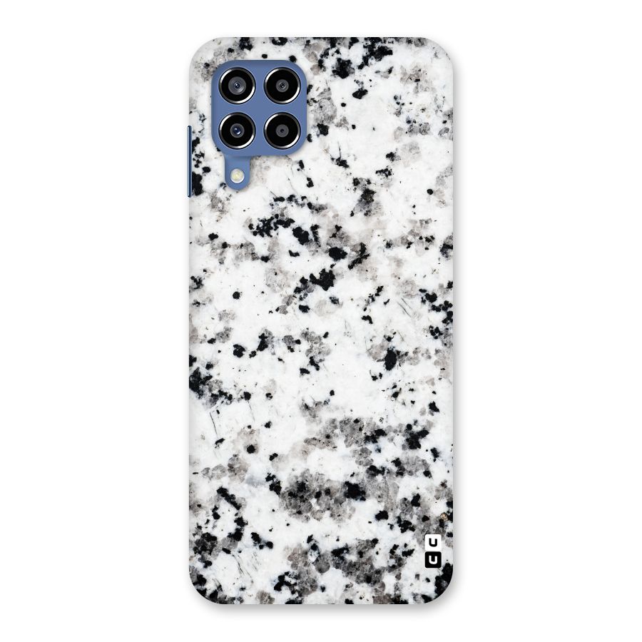 Charcoal Spots Marble Back Case for Galaxy M53 5G