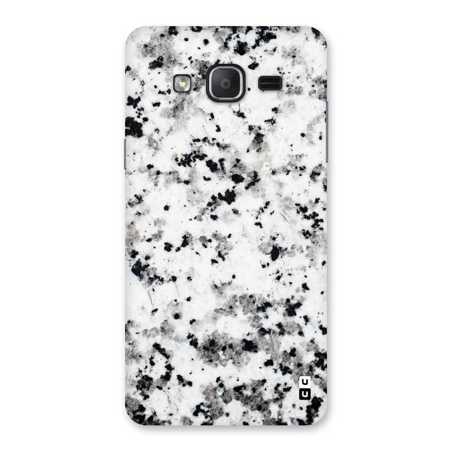 Charcoal Spots Marble Back Case for Galaxy On7 2015