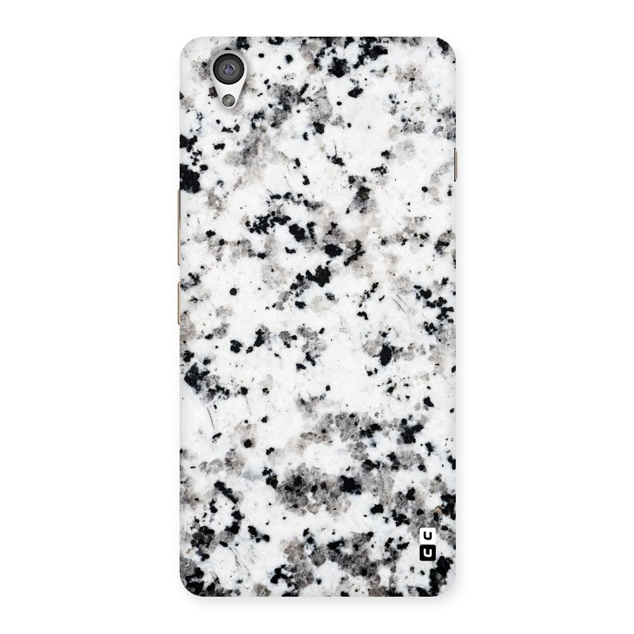 Charcoal Spots Marble Back Case for OnePlus X