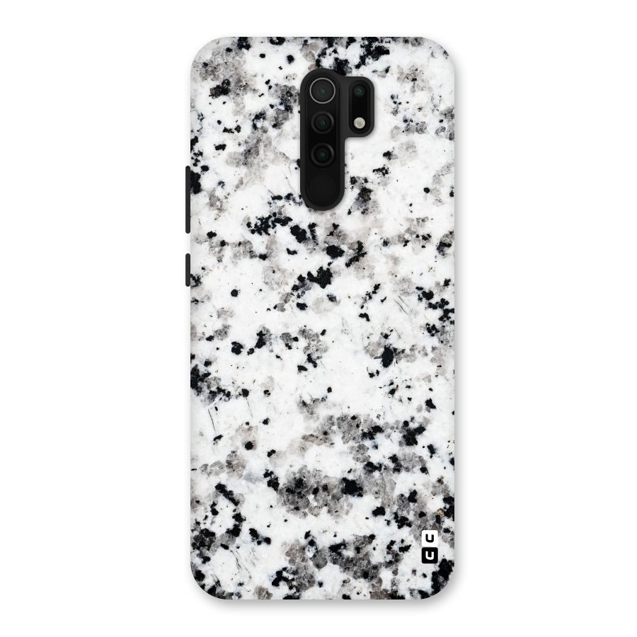 Charcoal Spots Marble Back Case for Poco M2