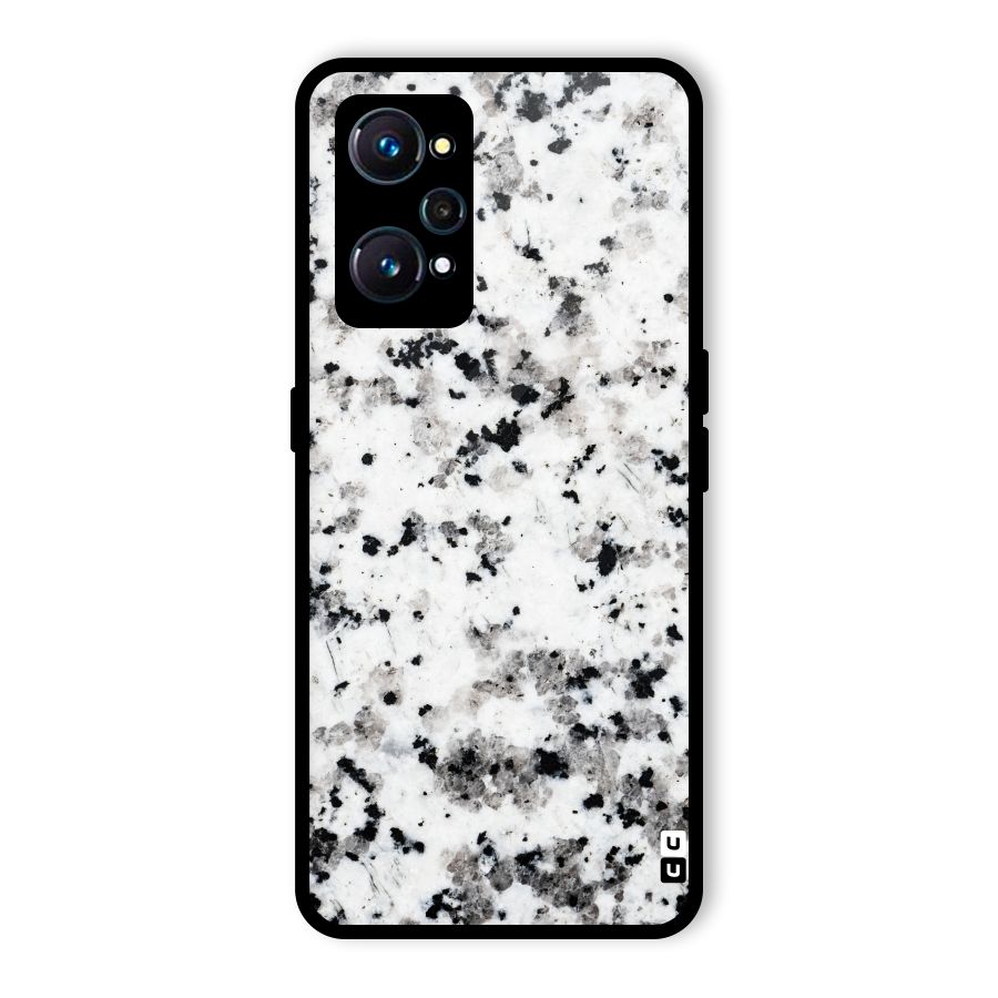 Charcoal Spots Marble Glass Back Case for Realme GT 2