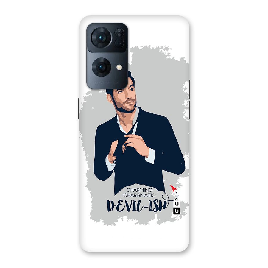 Charming Charismatic Lucifer Back Case for Oppo Reno7 Pro 5G