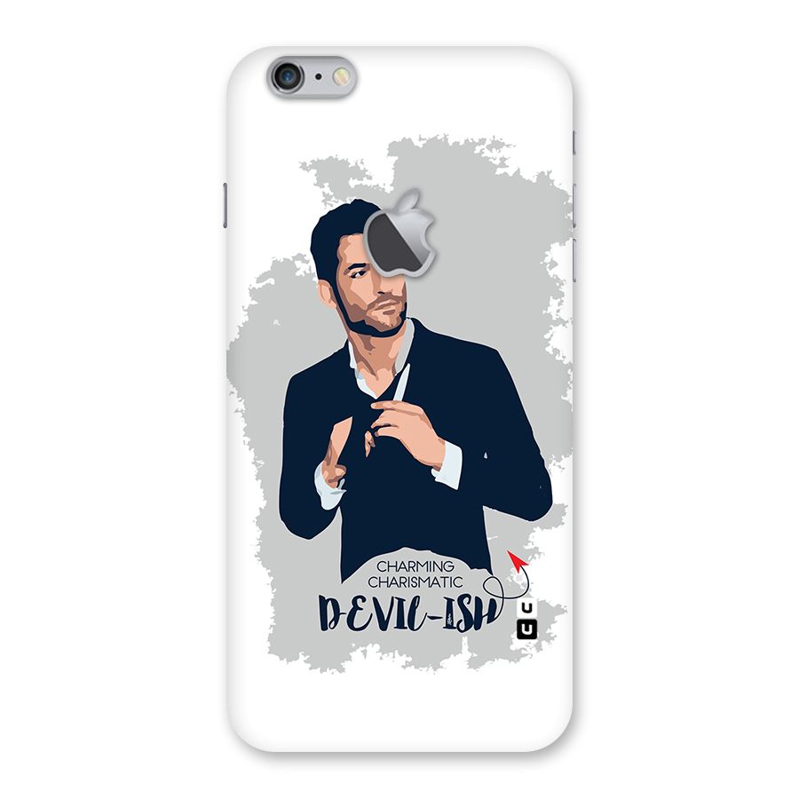 Charming Charismatic Lucifer Back Case for iPhone 6 Plus 6S Plus Logo Cut