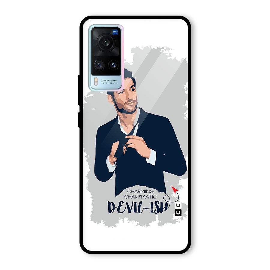 Charming Charismatic Lucifer Glass Back Case for Vivo X60