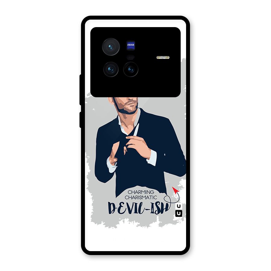 Charming Charismatic Lucifer Glass Back Case for Vivo X80