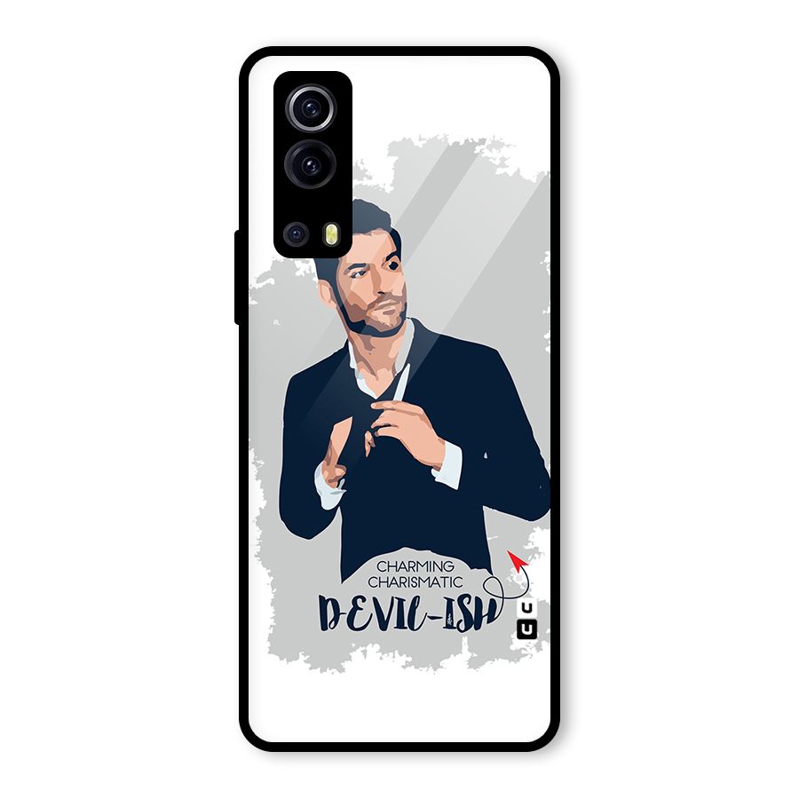 Charming Charismatic Lucifer Glass Back Case for Vivo iQOO Z3
