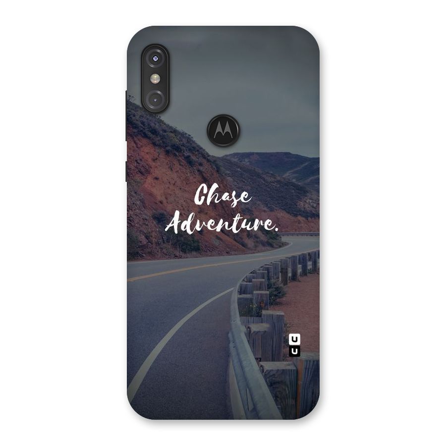 Chase Adventure Back Case for Motorola One Power