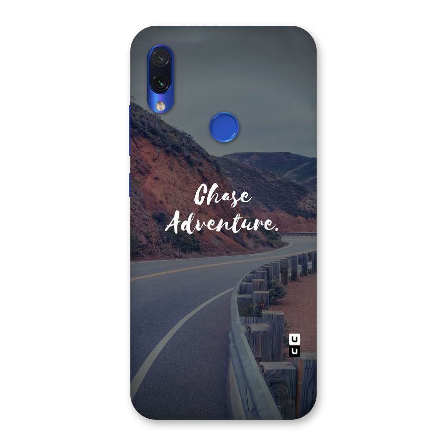 Chase Adventure Back Case for Redmi Note 7
