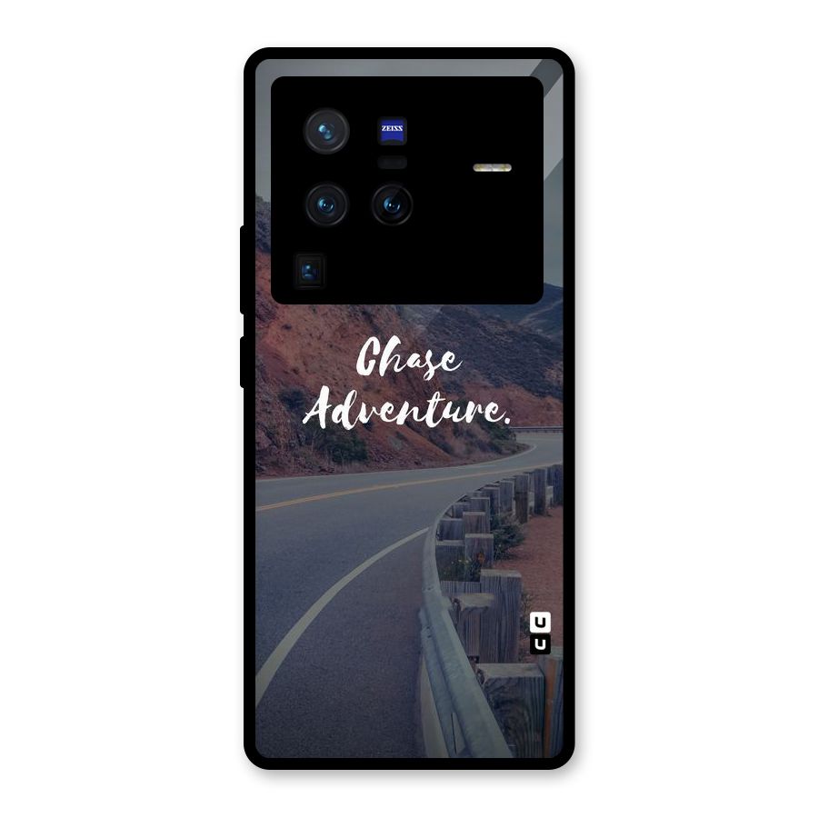 Chase Adventure Glass Back Case for Vivo X80 Pro