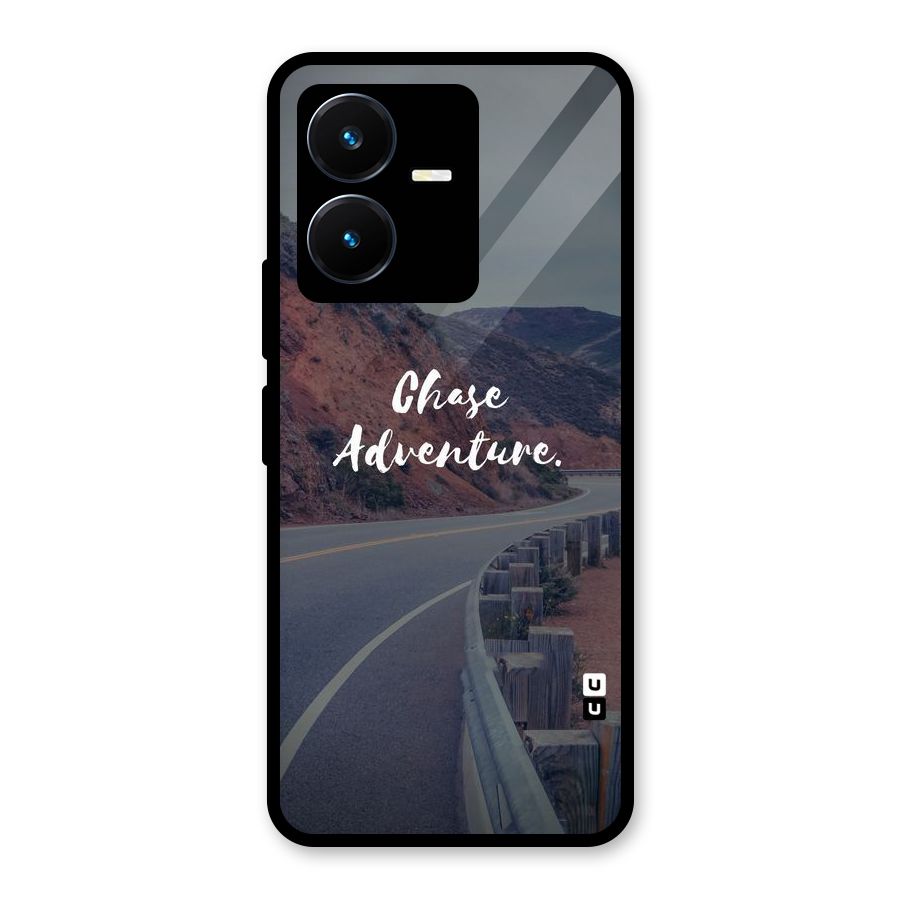 Chase Adventure Glass Back Case for Vivo Y22