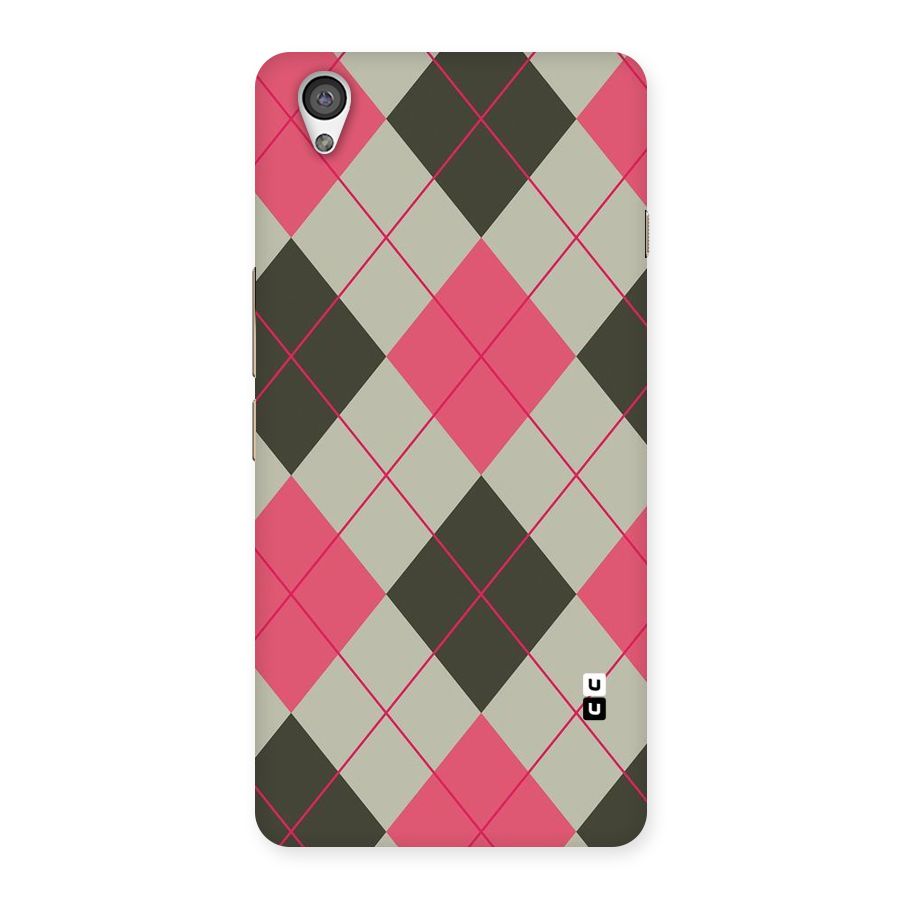 Check And Lines Back Case for OnePlus X