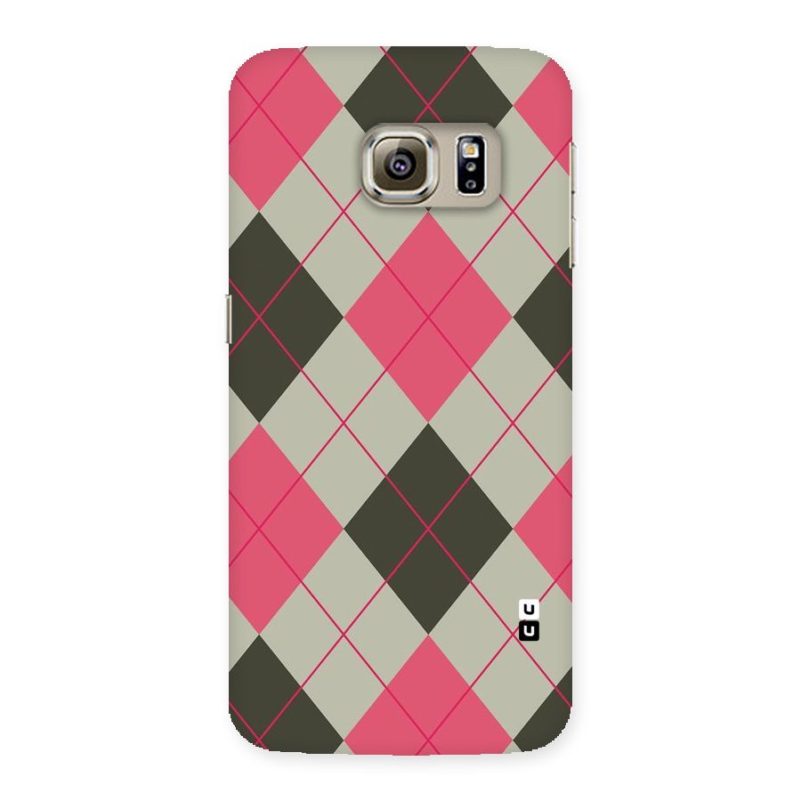 Check And Lines Back Case for Samsung Galaxy S6 Edge Plus