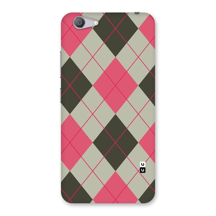 Check And Lines Back Case for Vivo Y53