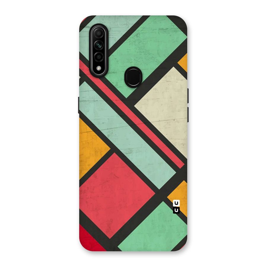 Check Colors Back Case for Oppo A31