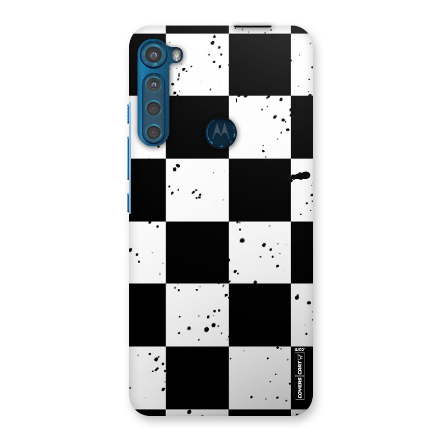 Check Mate Back Case for Motorola One Fusion Plus
