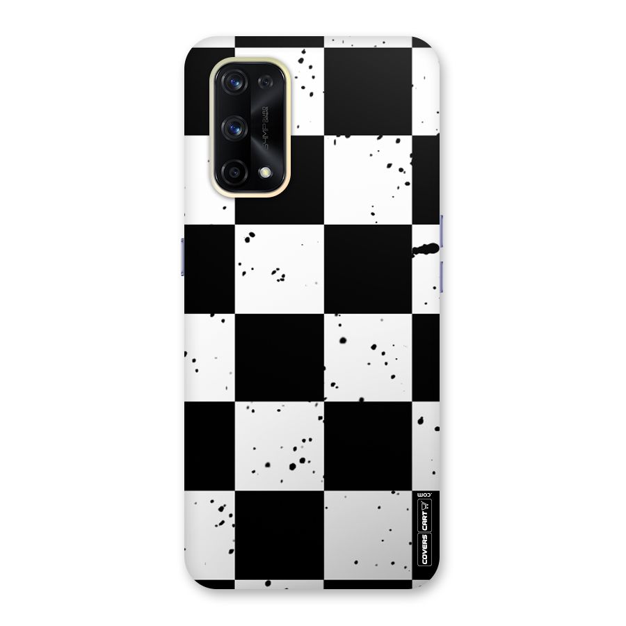 Check Mate Glass Back Case for Realme X7 Pro