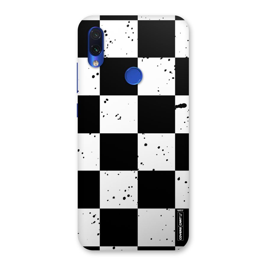 Check Mate Back Case for Redmi Note 7