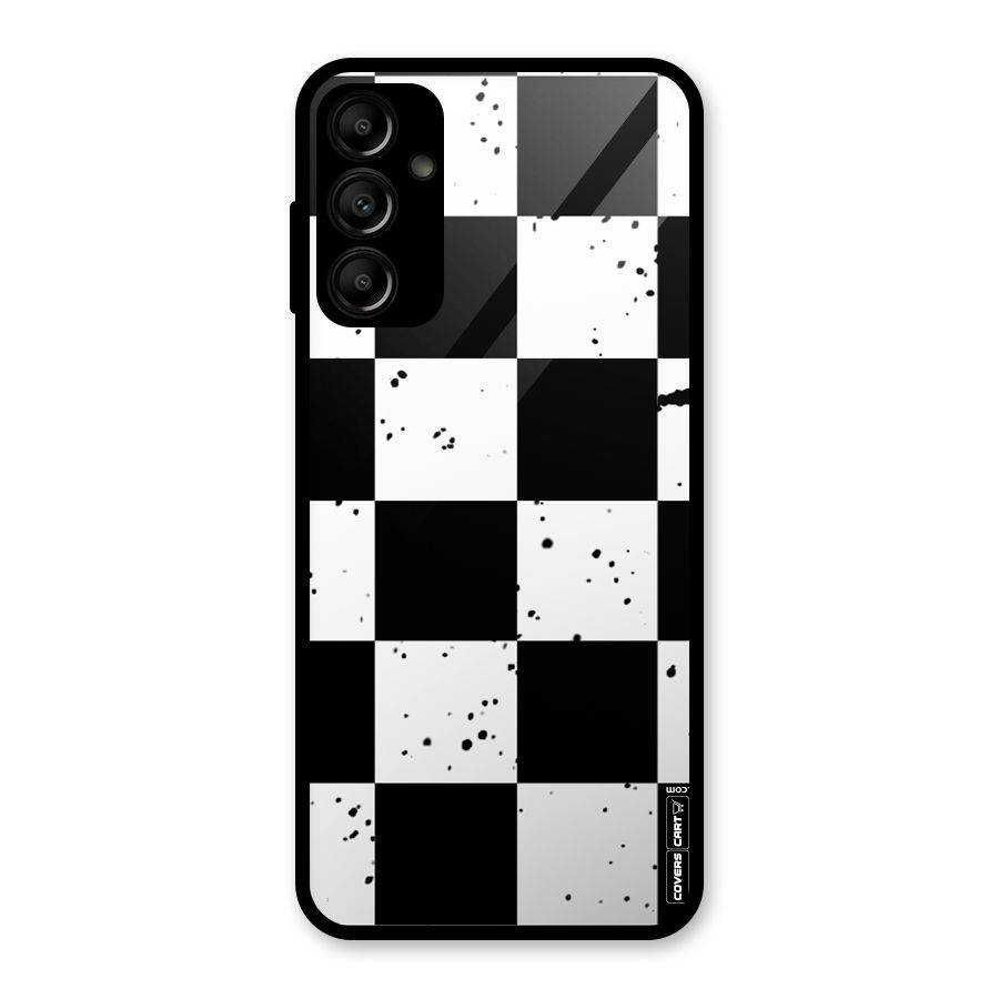 Check Mate Glass Back Case for Galaxy A14 5G