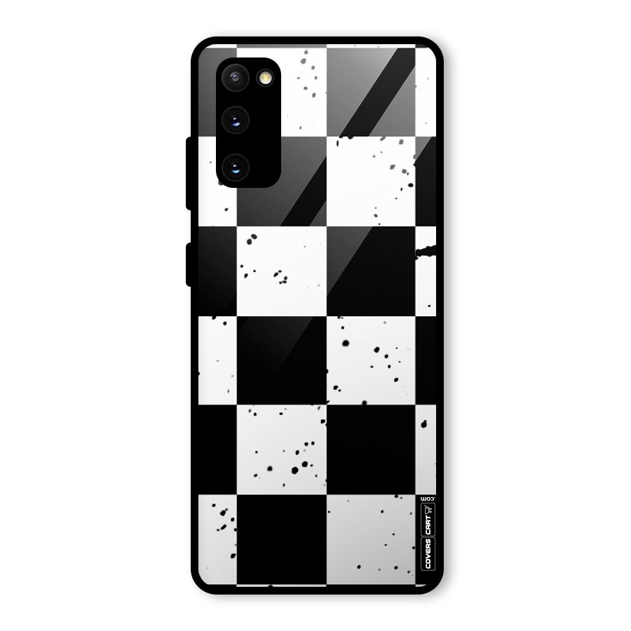 Check Mate Glass Back Case for Galaxy S20 FE 5G