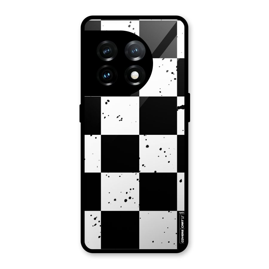 Check Mate Glass Back Case for OnePlus 11