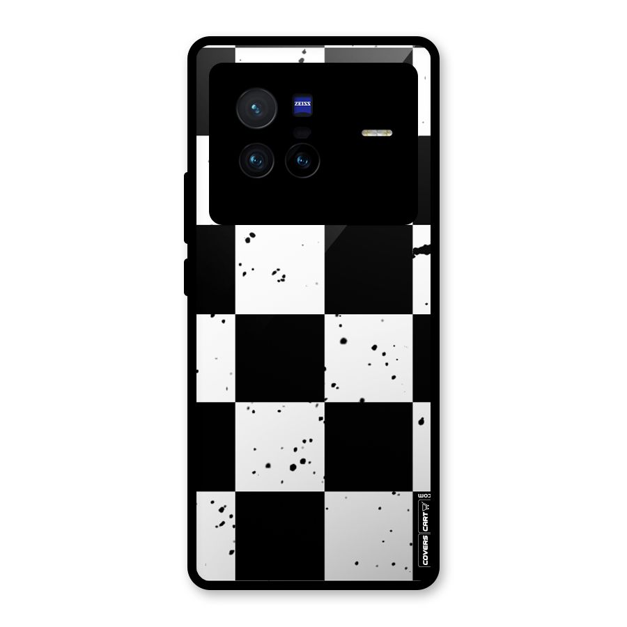 Check Mate Glass Back Case for Vivo X80