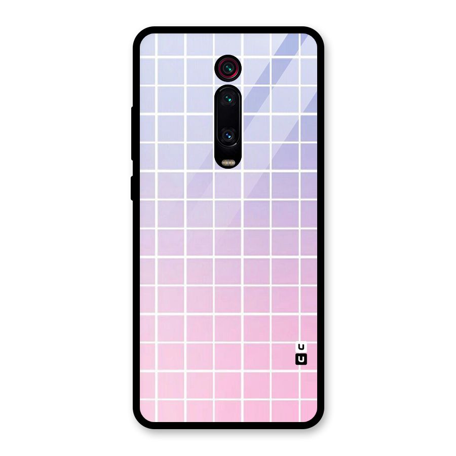 Check Shades Glass Back Case for Redmi K20 Pro