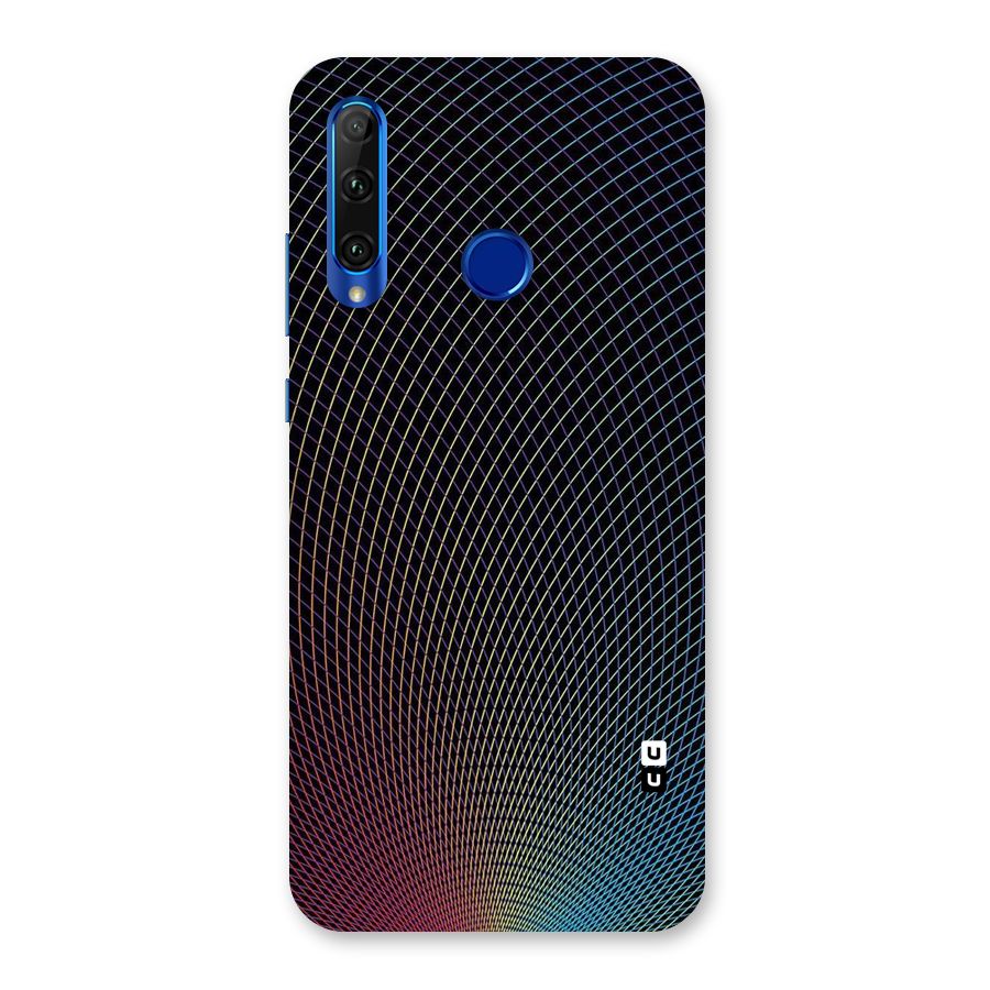 Check Swirls Back Case for Honor 20i