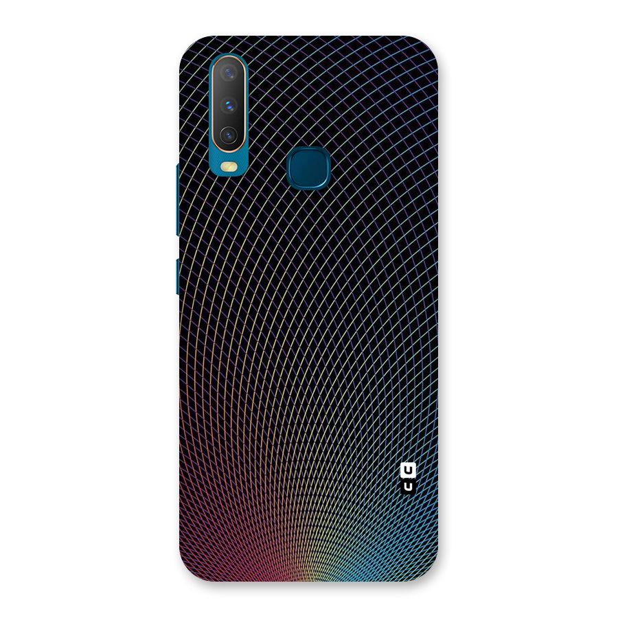 Check Swirls Back Case for Vivo U10