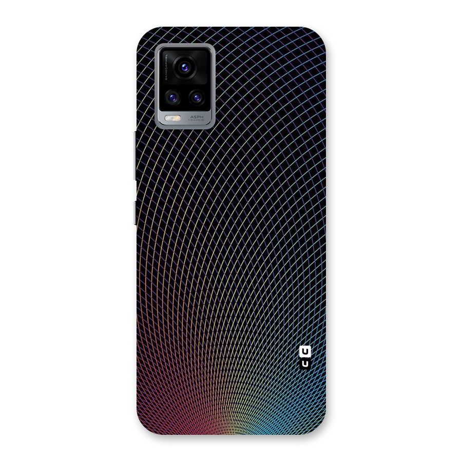 Check Swirls Back Case for Vivo V20