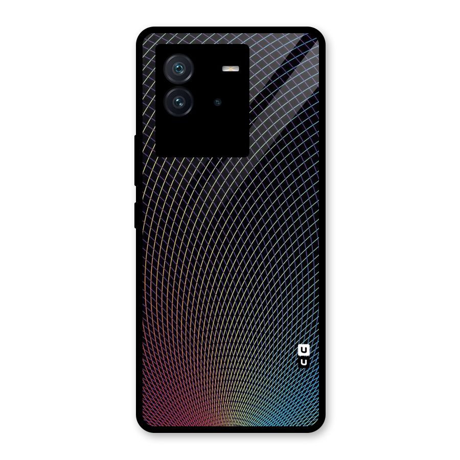 Check Swirls Glass Back Case for Vivo iQOO Neo 6 5G