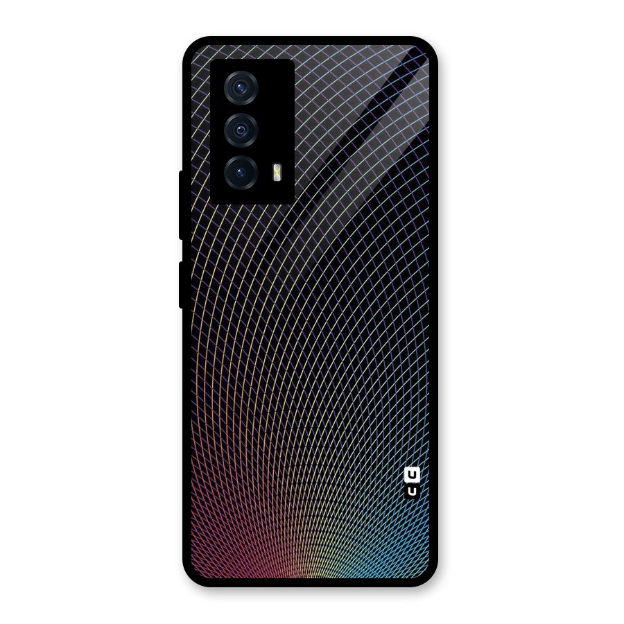 Check Swirls Glass Back Case for Vivo iQOO Z5