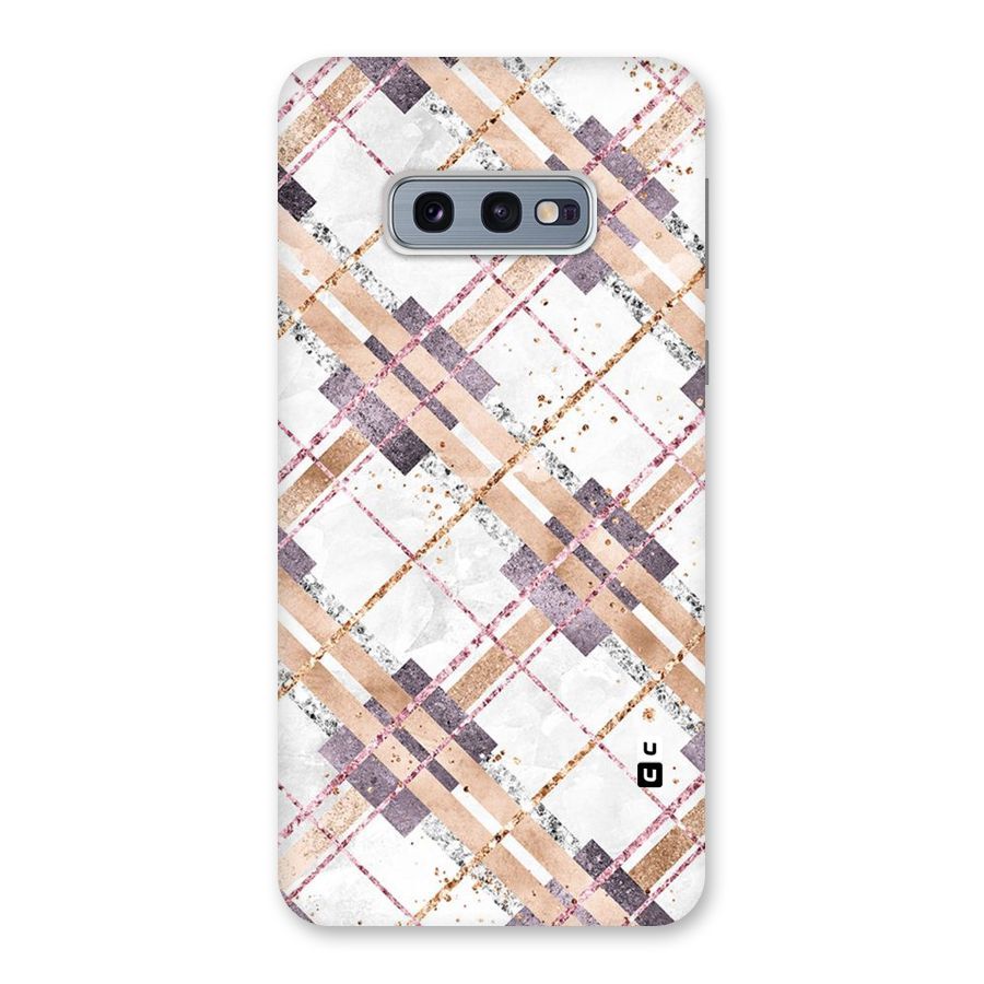 Check Trouble Back Case for Galaxy S10e