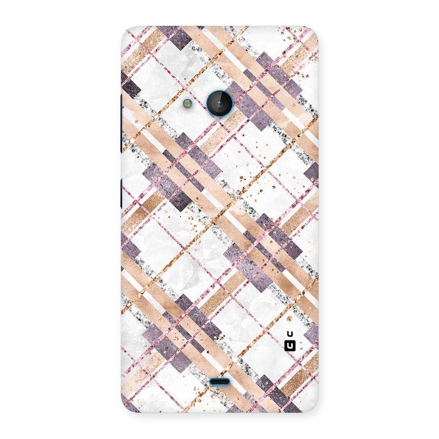 Check Trouble Back Case for Lumia 540