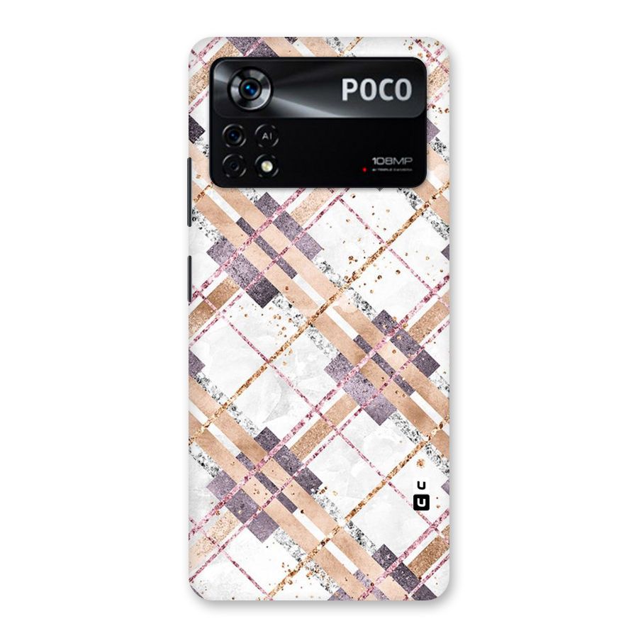 Check Trouble Back Case for Poco X4 Pro 5G