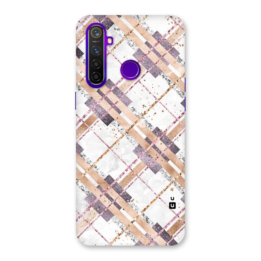Check Trouble Back Case for Realme 5 Pro