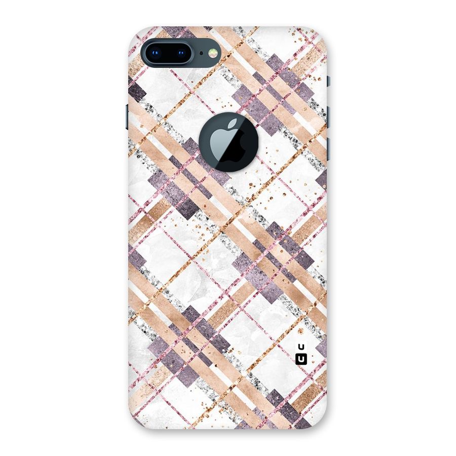 Check Trouble Back Case for iPhone 7 Plus Logo Cut