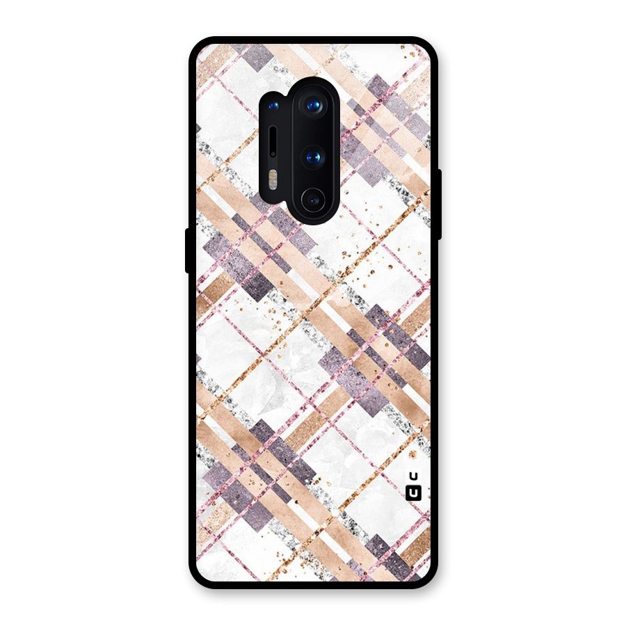 Check Trouble Glass Back Case for OnePlus 8 Pro