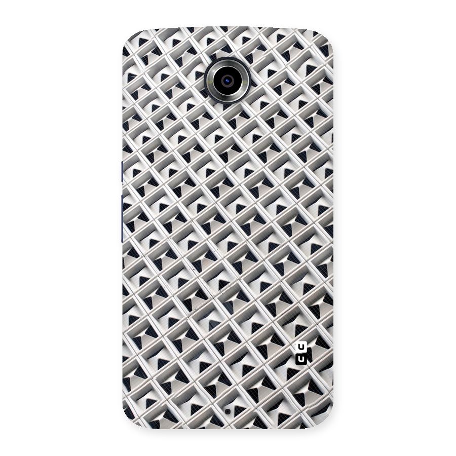 Check White Design Back Case for Nexsus 6