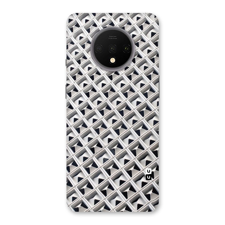 Check White Design Back Case for OnePlus 7T
