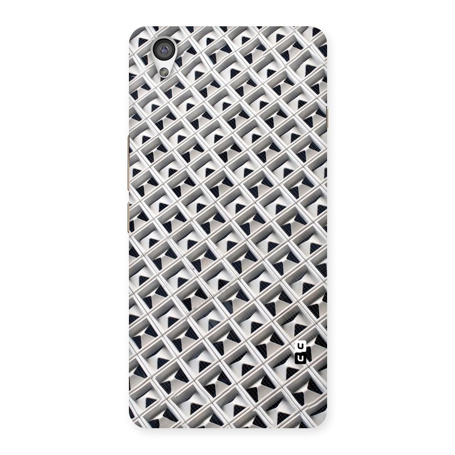 Check White Design Back Case for OnePlus X