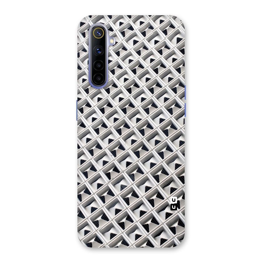 Check White Design Back Case for Realme 6i